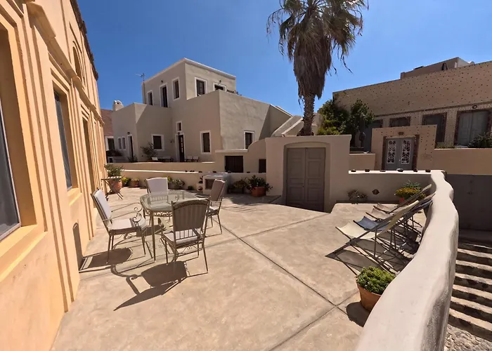 别墅 Oia's Heritage Captain Mansion *