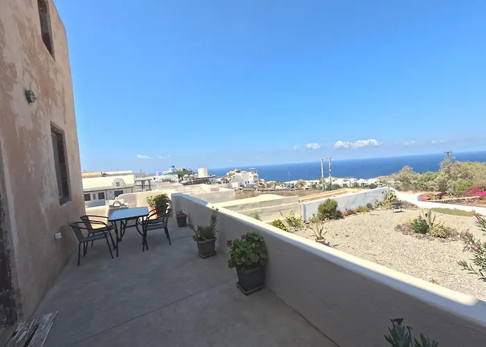 别墅 Oia's Heritage Captain Mansion *